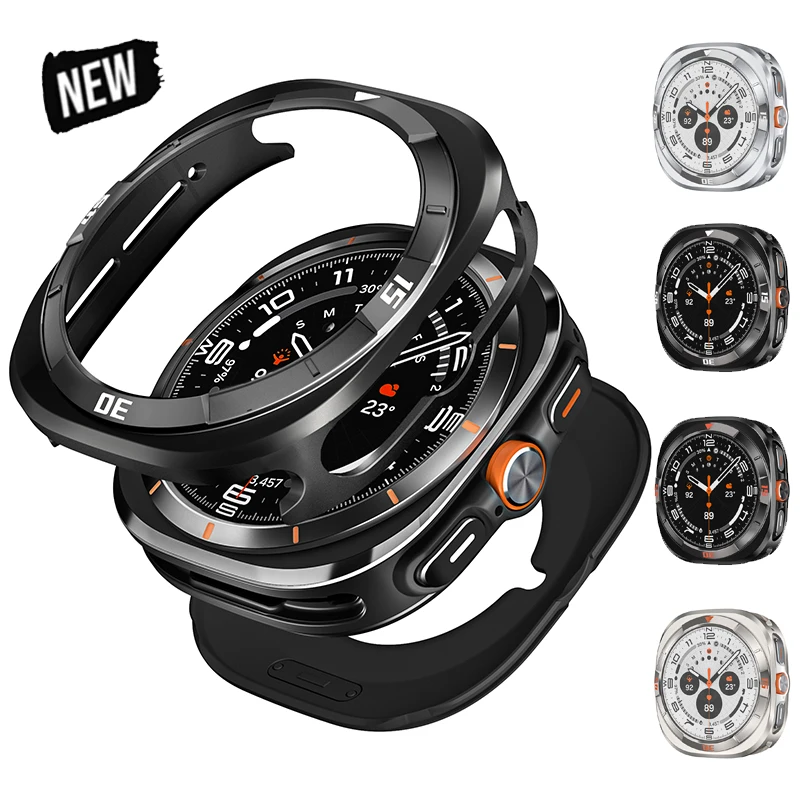 

Металлический + ПК-бампер для Samsung Galaxy Ultra Watch Ultra 2025 Защитный чехол для Samsung Galaxy Watch Ultra 47 мм