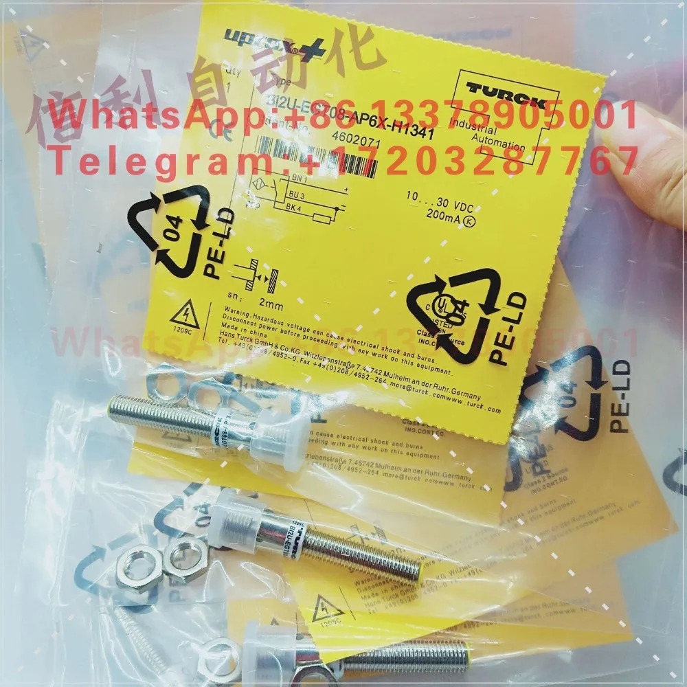 New Turck Proximity Switch BI2U-EGT08-AP6X-V1131 BI2U-EG08-AN6X-H1341