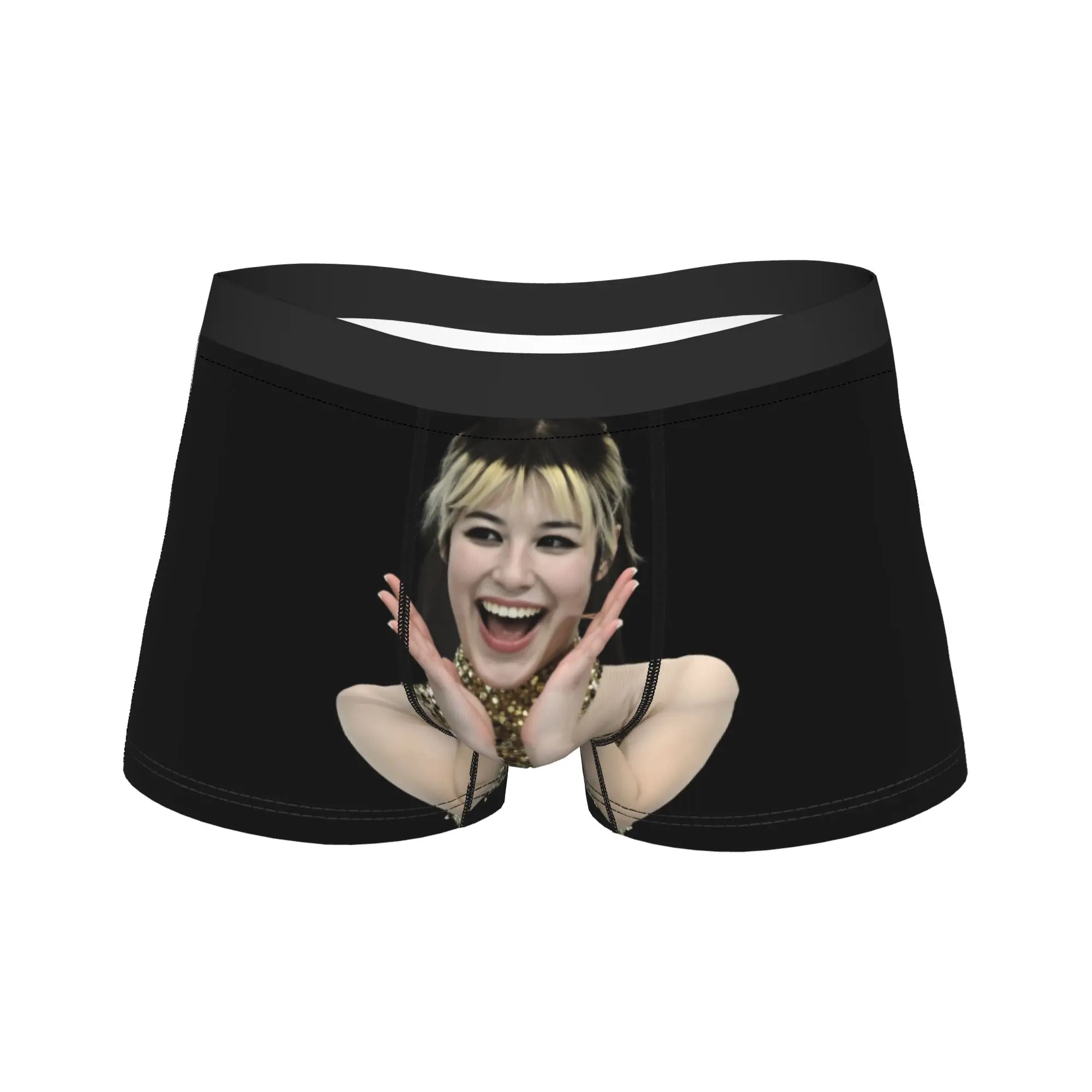 Alysa Liu  Ice Skating Underwear Customs Boxershorts Trenky Male Underpants Breathable Boxer Brief Birthday Gift