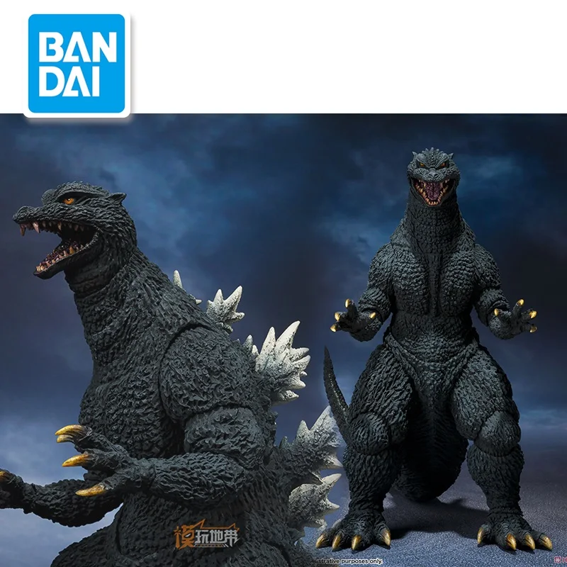 Bandai SHM 2004 S.h.monsterarts Godzilla 2004 Action Figures Model Japan Anime Model Kit FOR KIDS