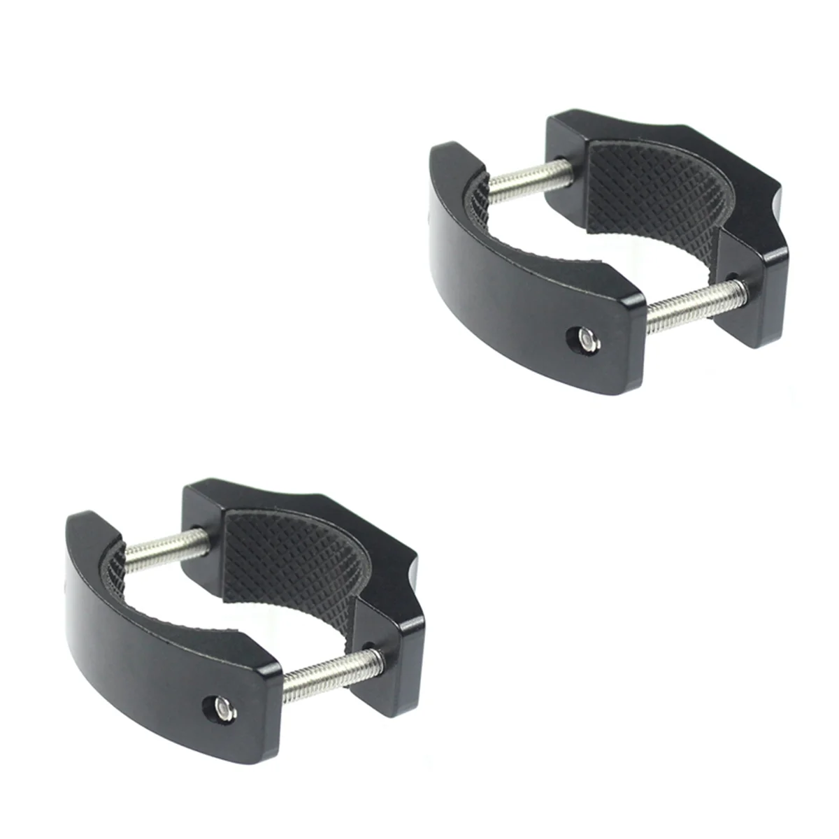 2X 360 Degree Bicycle Motorcycle Handlebar Clip Mount Pipe Clamp Bracket for 9/8 for X Action Camera