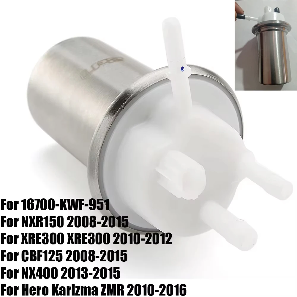 Bomba de combustible para Honda NXR150 XRE300 CBF125 NX400 Hero Karizma ZMR 16700-KWF-951 NXR 150 CBF 125