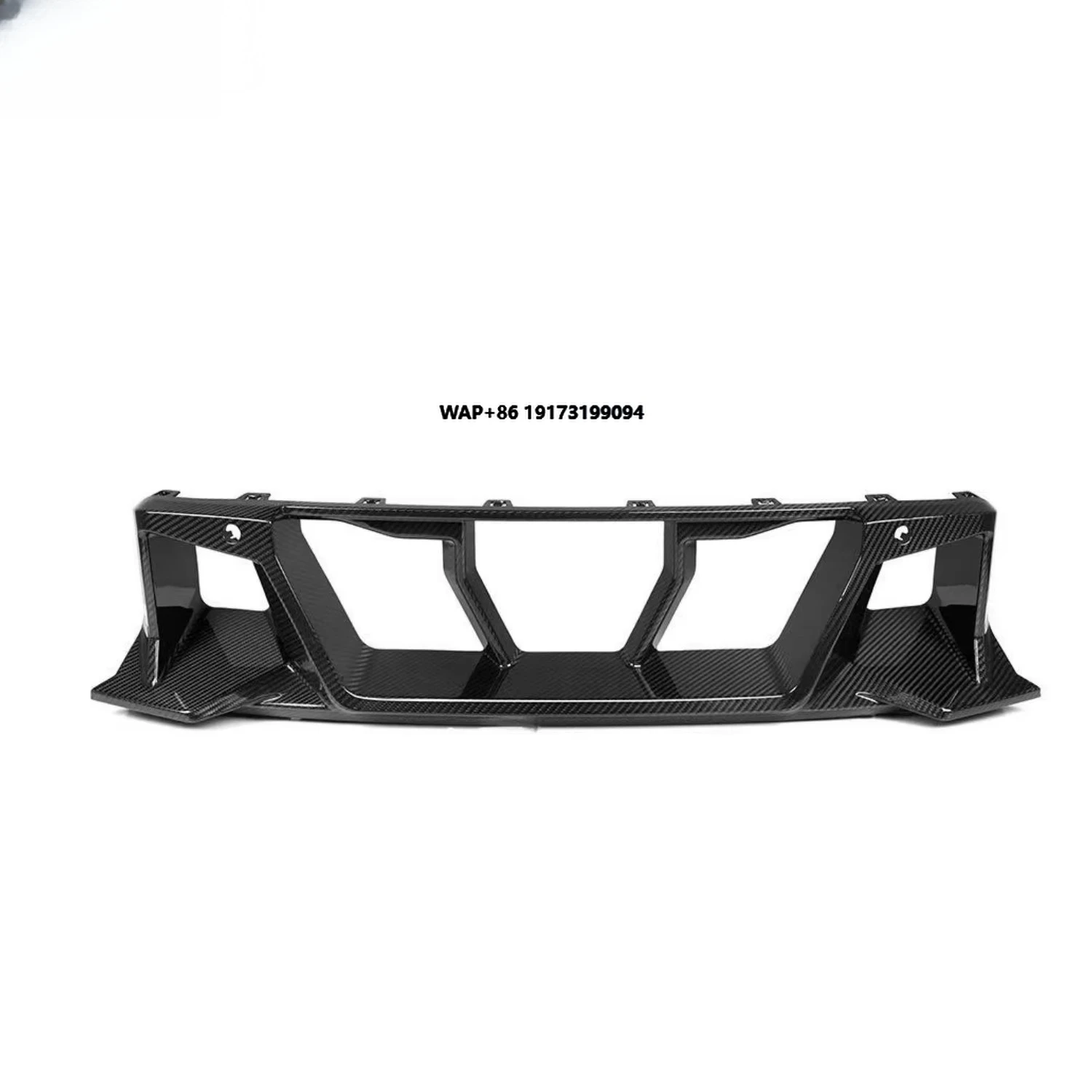 

High Sales 2023-in Car Grille Suitable For 2 Series M2 G87 Sq Style Dry Carbon Fiber Front Bumper Lower Grille