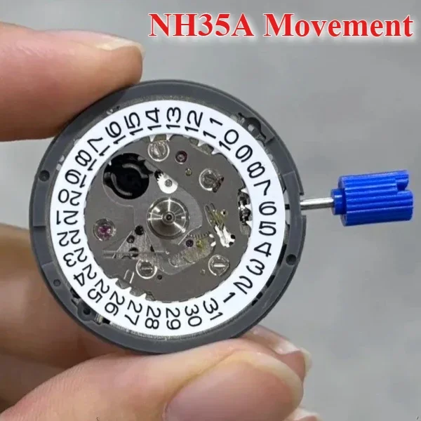 

NH35 Movement Crown At3.8 3 At6 Nh35A Black Date Automatic Mechanical High-precision Watch Dial Mods Repair Watchmaker