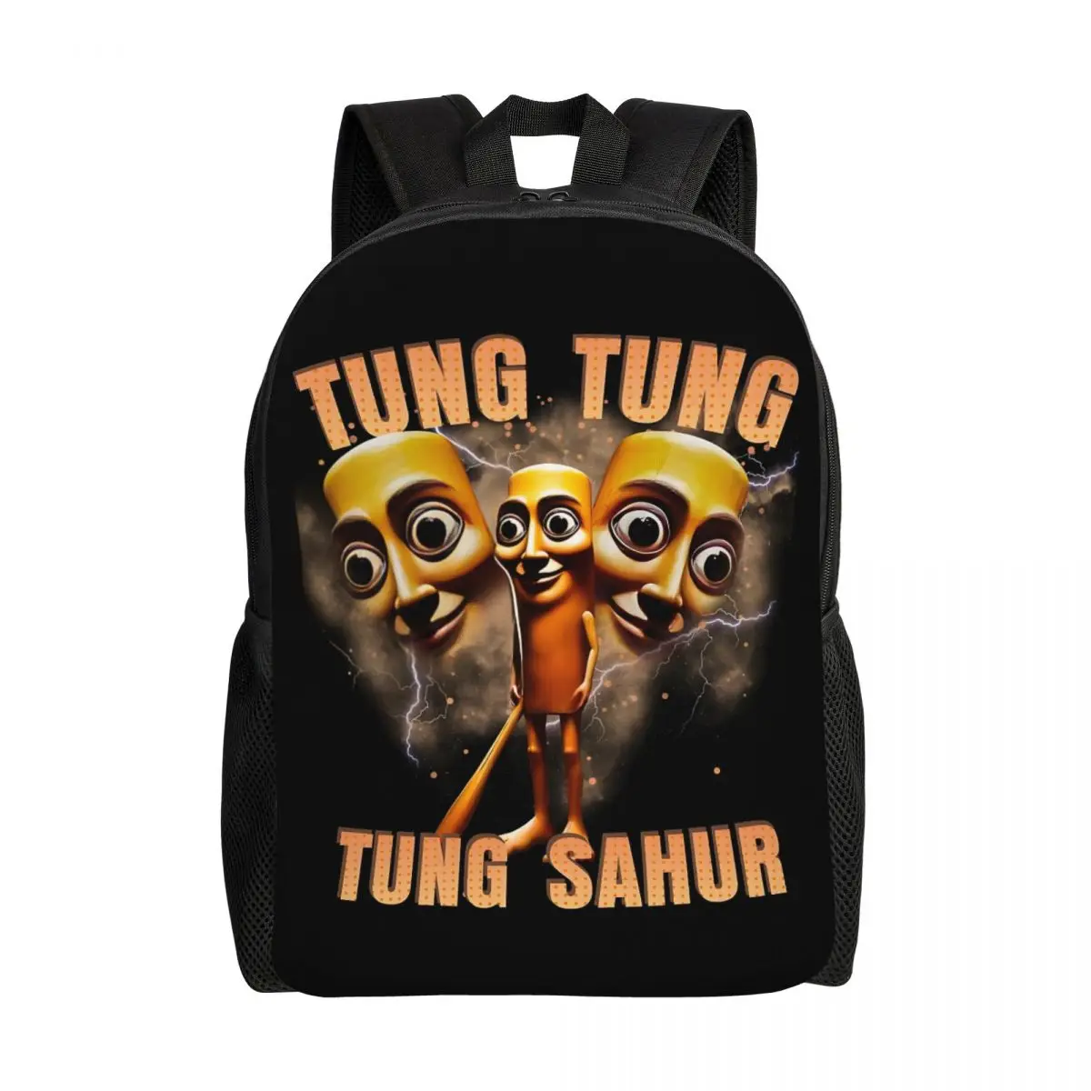 

Персонализированный итальянский рюкзак Brainrot для мужчин и женщин, базовая сумка для книг для школы, колледжа, сумки с героями мультфильмов с животными