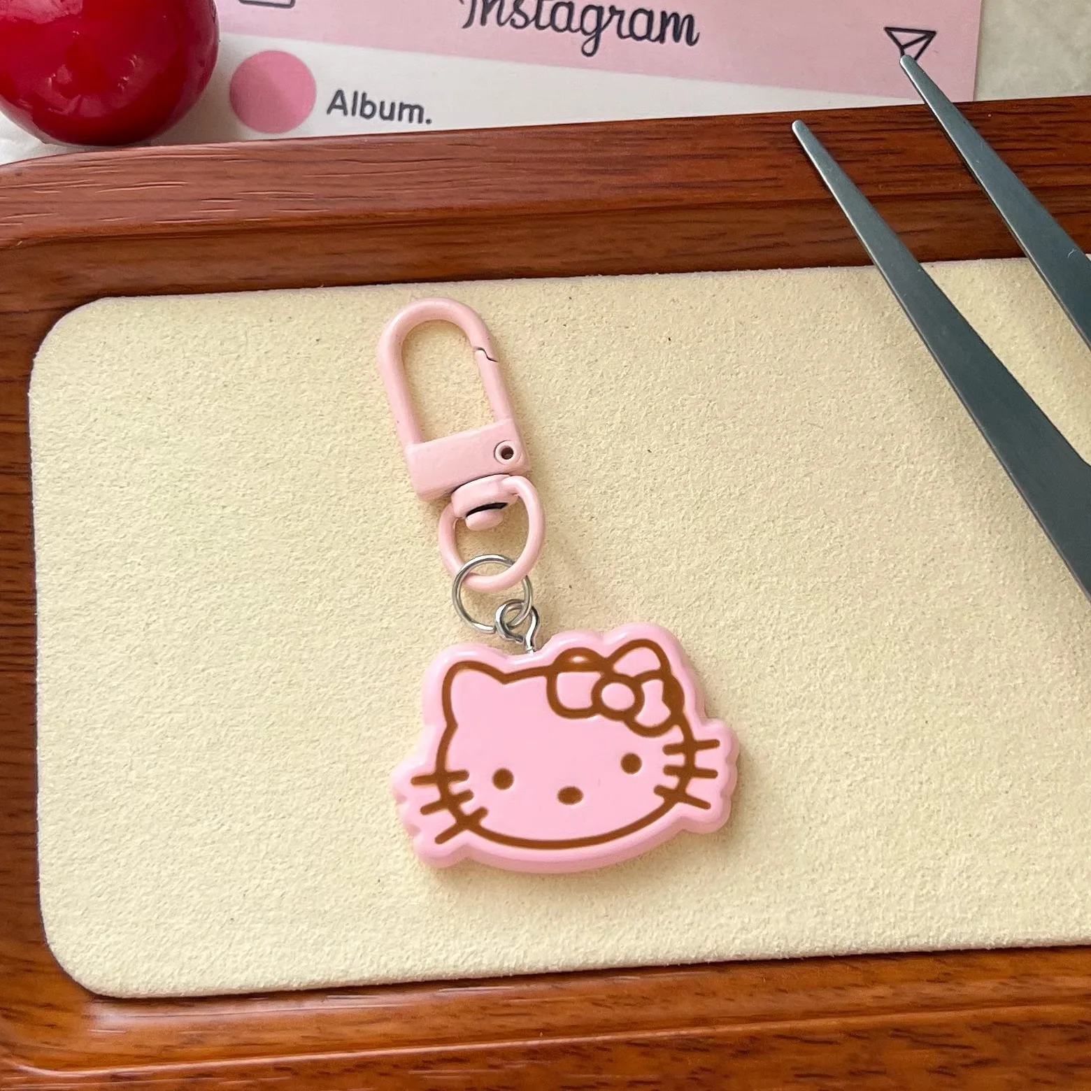 Cute KT Keychain Student Cartoon Backpack Pendant Best Friend Couple Gift Accessory Versatile Gift Student Accessory