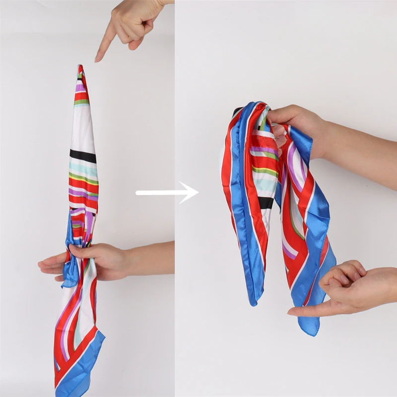 1 szt. Chusty z magiczny jedwab na stojąco rekwizyty sceniczne dla magika