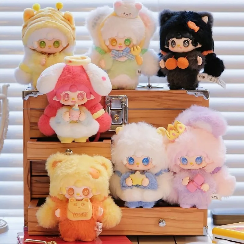 

Yooki Super Cute Blind Box Cute Soft Plush Doll Keychain Pendant Desktop Ornament Exquisite Birthday Girl Gift Figure Toys
