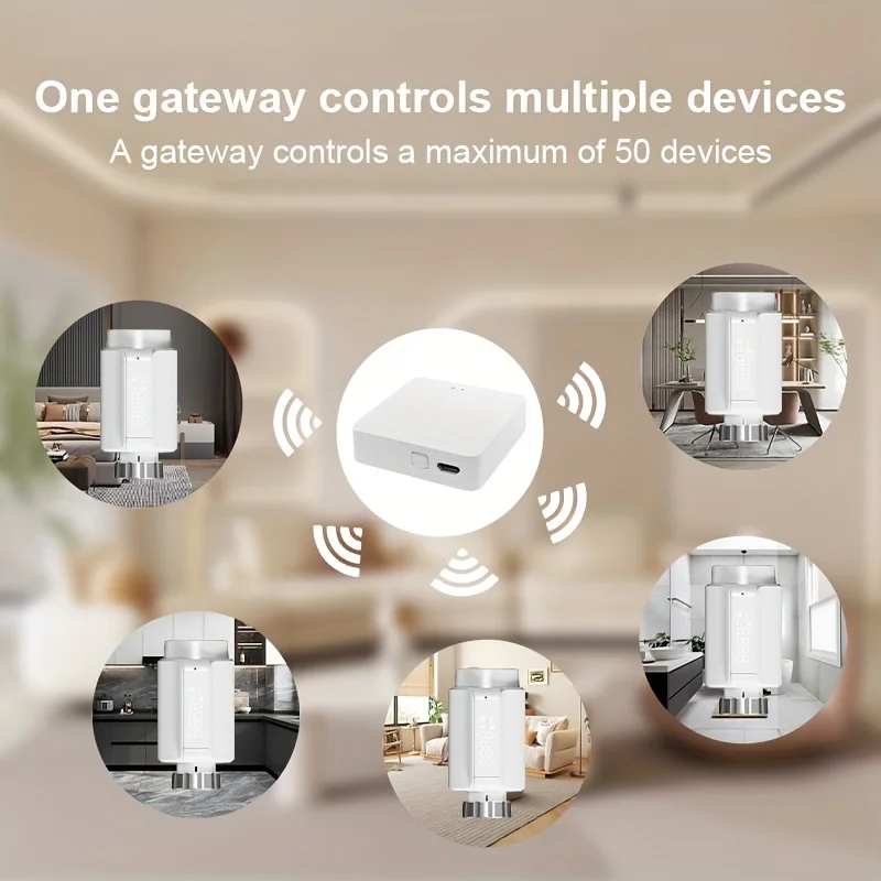 Tuya Inteligente Termostato Programável, Válvula Atuador Radiador, Aquecedor de Temperatura, APP Controle de Voz, Alexa, Google Home, ZigBee 3.0, TRV