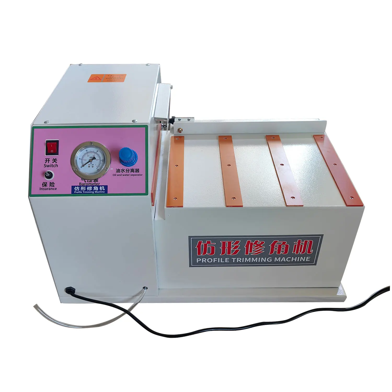 Popular Hot sell PF30 Mini Portable Fully Automatic Oblique Straight Line Edge Bander Machine Woodworking Pvc 45 Degree Pre Mill