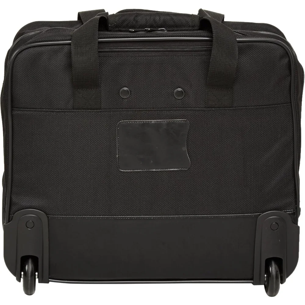 Básico-Laptop Rolling Case, Preto, 14,5"