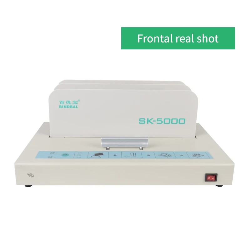 Factory Perfect Tender Contract Documents Fully Automatic Envelope Voucher Glue Binding Machine