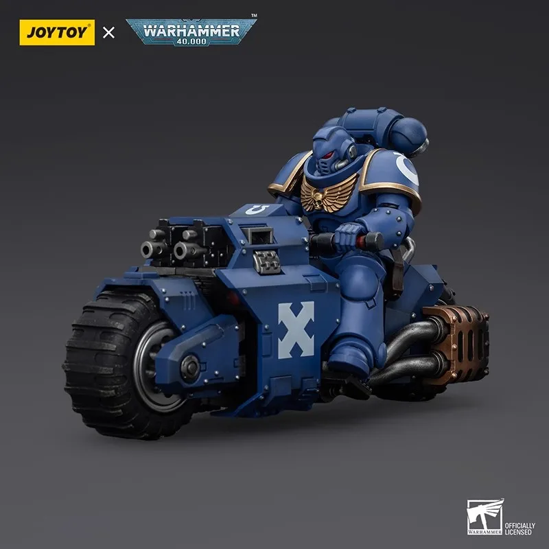 [Pre-Sale] JOYTOY WARHAMMER 40K 1/18 Action Figure Space Marines Ultramarines Outriders Collection Military Model Toys Gifts