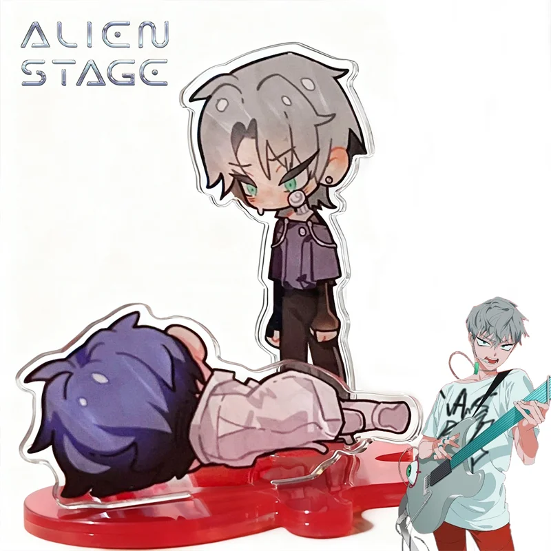 

Anime ALIEN STAGE Till Ivan Cosplay Stand Model Plate Figure Acrylic Figurine Desktop Ornament Accessories Cute Props