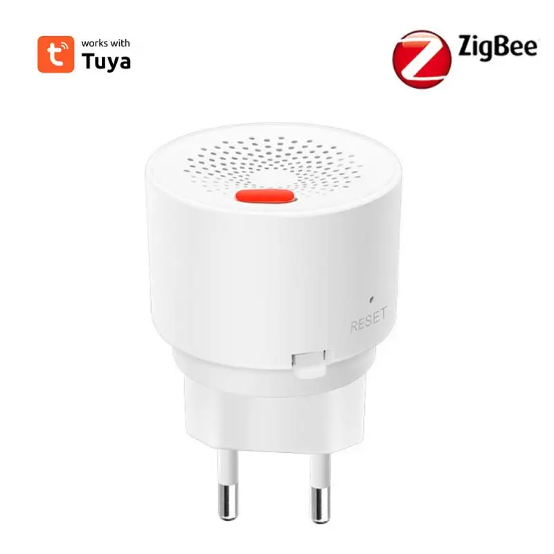 WiFi/ZigBee Smart Gas Leakage Detector Combustible Gas Alarm Highly Sensitive LPG Natural Gas Sensor Fire Safety Alarm System