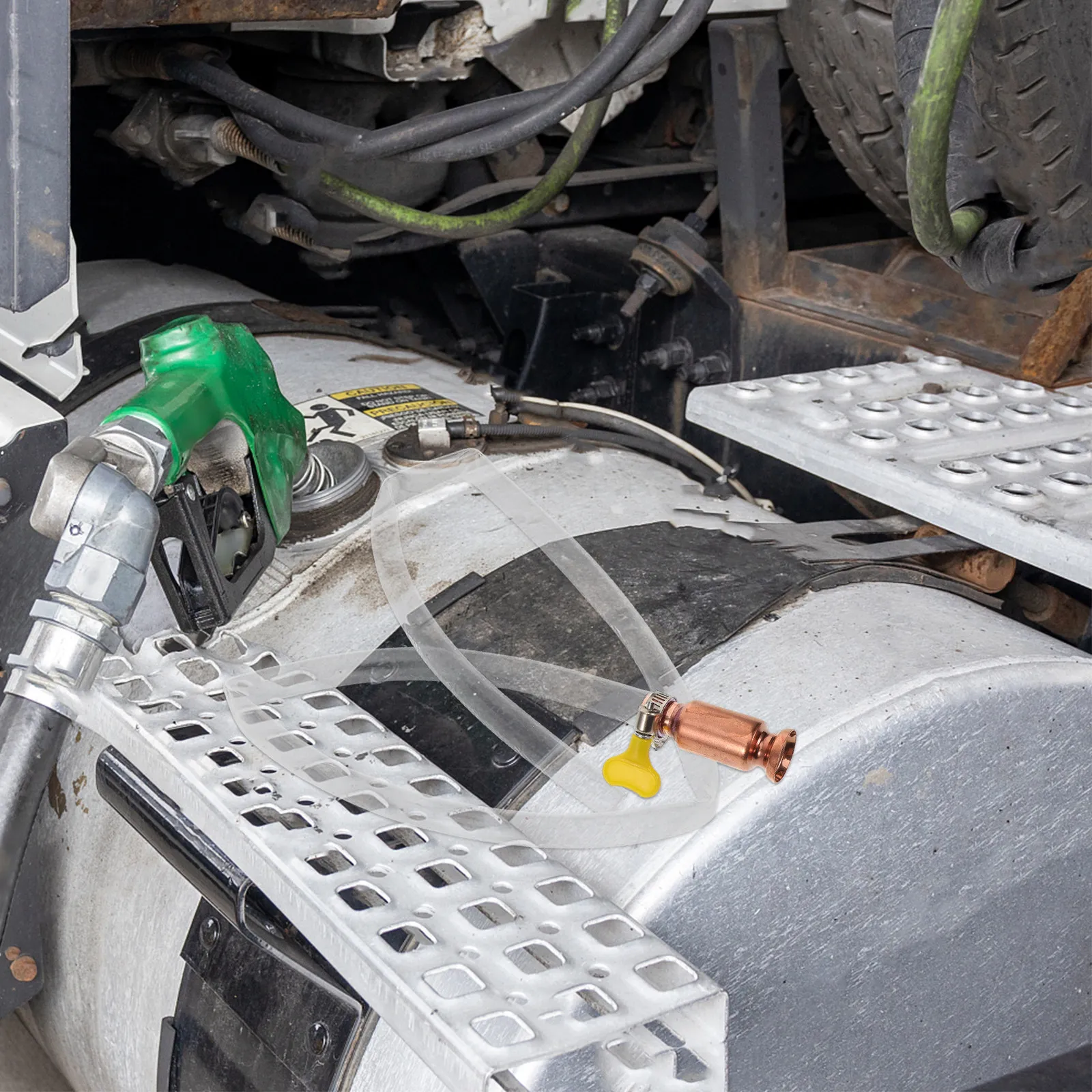 

Siphon Hose Fuel Transfer Manual Pump for Oil Water Extraction Copper Fitting Portable Gas Transfer Hose for Car