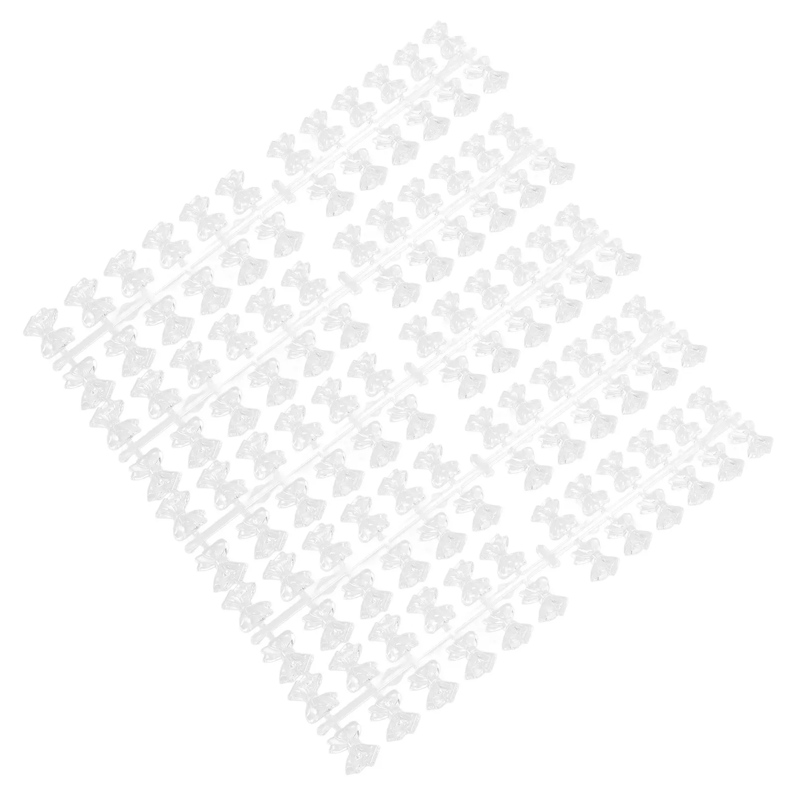 120개 보우 패턴 네일 연습 보드 투명 색상 디스플레이 팁 네일 폴리시 비교 매니큐어 트레이닝 살롱용 휴대용