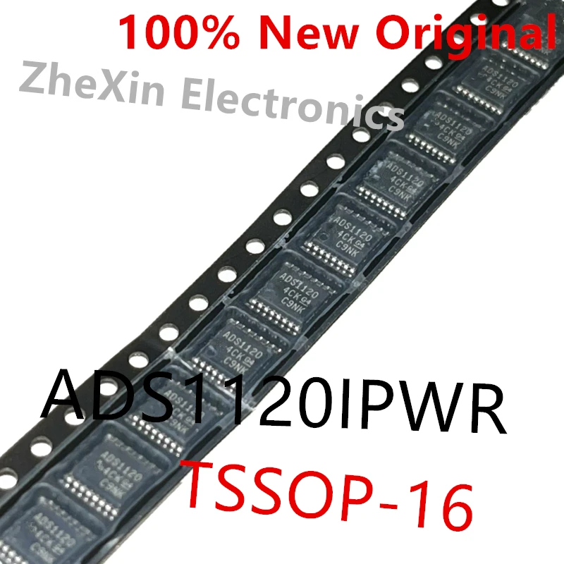 10PCS/Lot  ADS1120IPWR  ADS1120 、ADS1120QPWRQ1  A1120Q 、ADS1259IPWR  ADS1259 、ADS1255IDBR  ADS1255IDB  New ADC Converter Chip