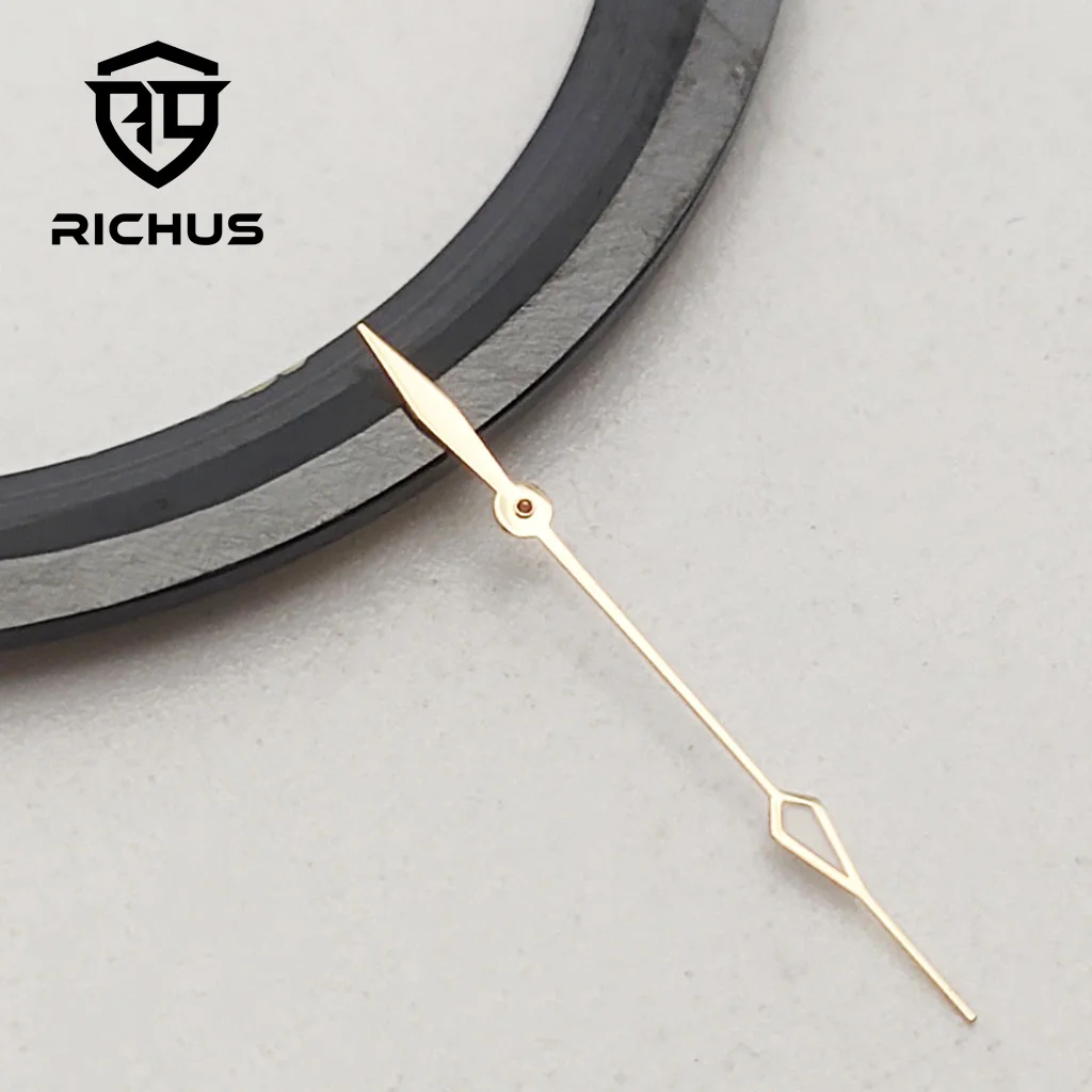 RICHUS NH35 Relógio mãos Verde Luminoso Fit NH34 NH35 NH36 ETA2824 2836 Miyota8215-DG Movimento