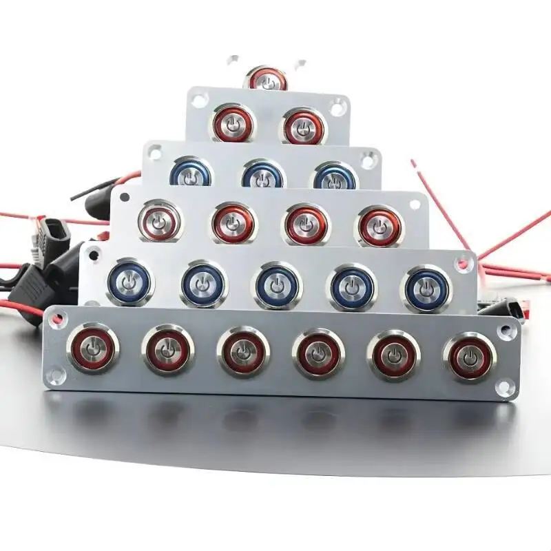 

Модификация автомобиля 19 мм металлическая сильноточная комбинация панелей 1/2/3/4/5/6 водонепроницаемая яхта IP65