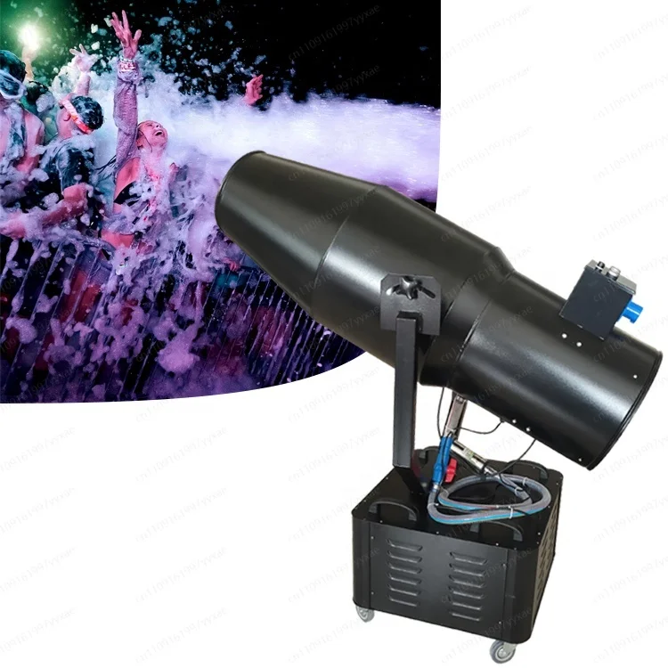 

Очень большой комплект машины для производства пены Festivity Atmosphere с вращающимся двигателем, непрерывная машина для пены, идеально подходящая для больших выступлений