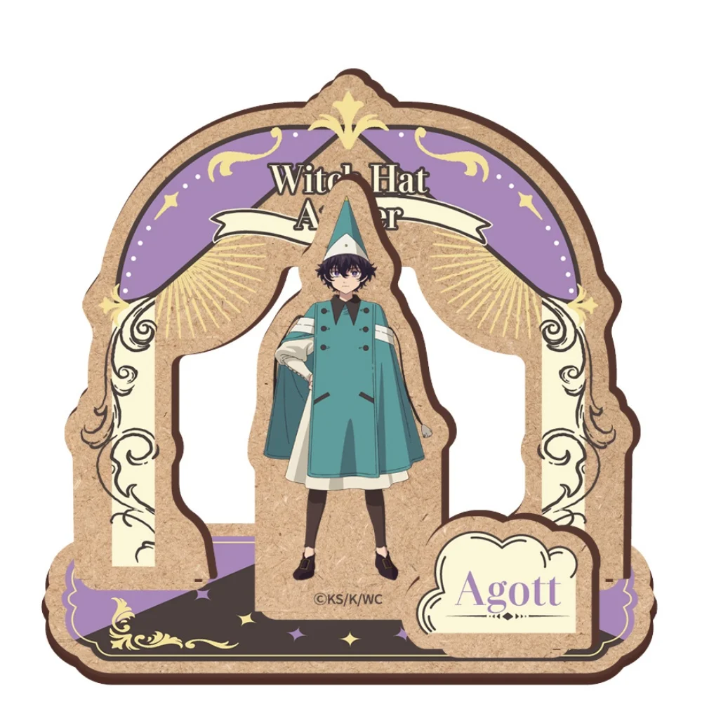Anime Witch Hat Atelier 15cm Multi Plug Acrylic Stand Coc Qif Xmas Gift Wood Side Shelf Fantasy Anime Decor Keychain - view 5