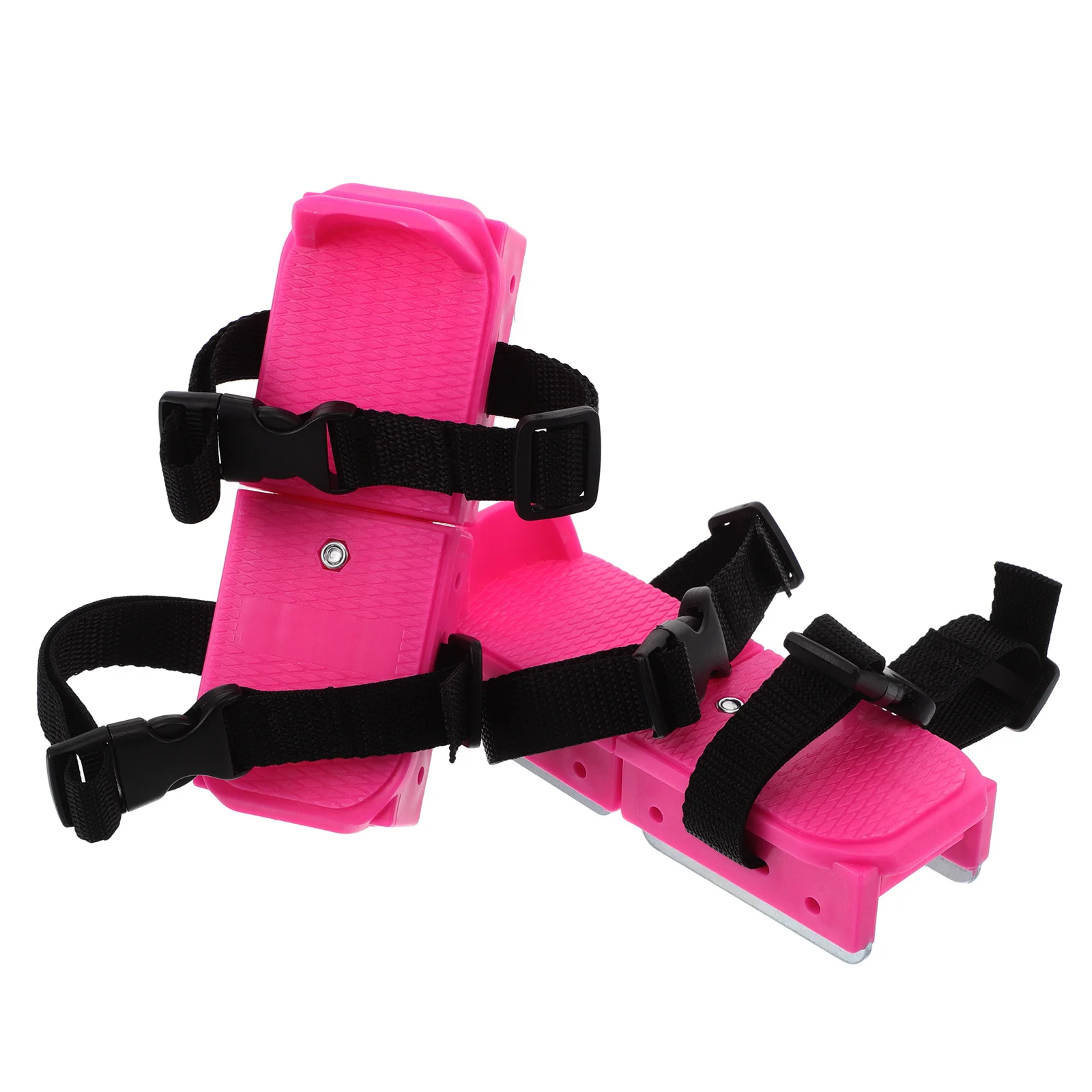 

1Pair Adjustable Ice Skates Kids Beginner Winter Snow Skates Short Ski Shoes Outdoor Snow Sports Mini Ski Skating Gear