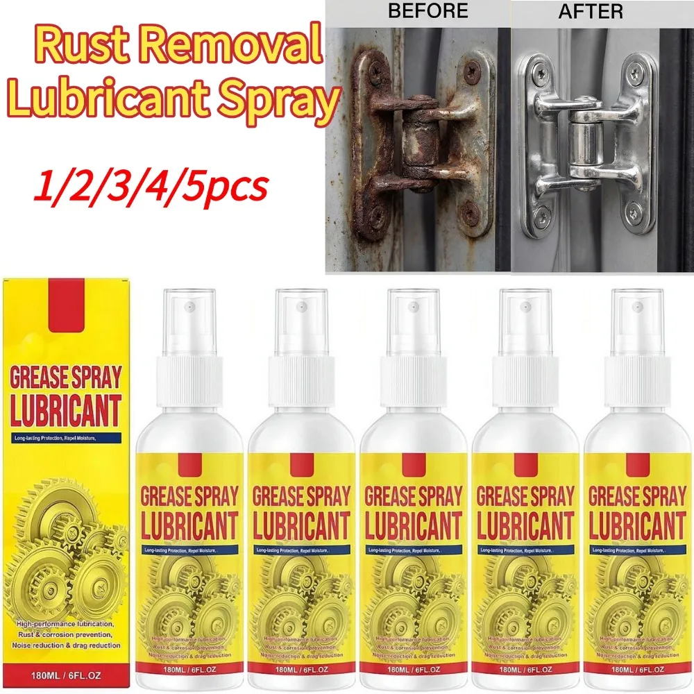 Rust Removal Lubricant Spray Quick Rust Dissolution Anti-Oxidation Surface Multi-purpose Spray Agent for Gears & Tools