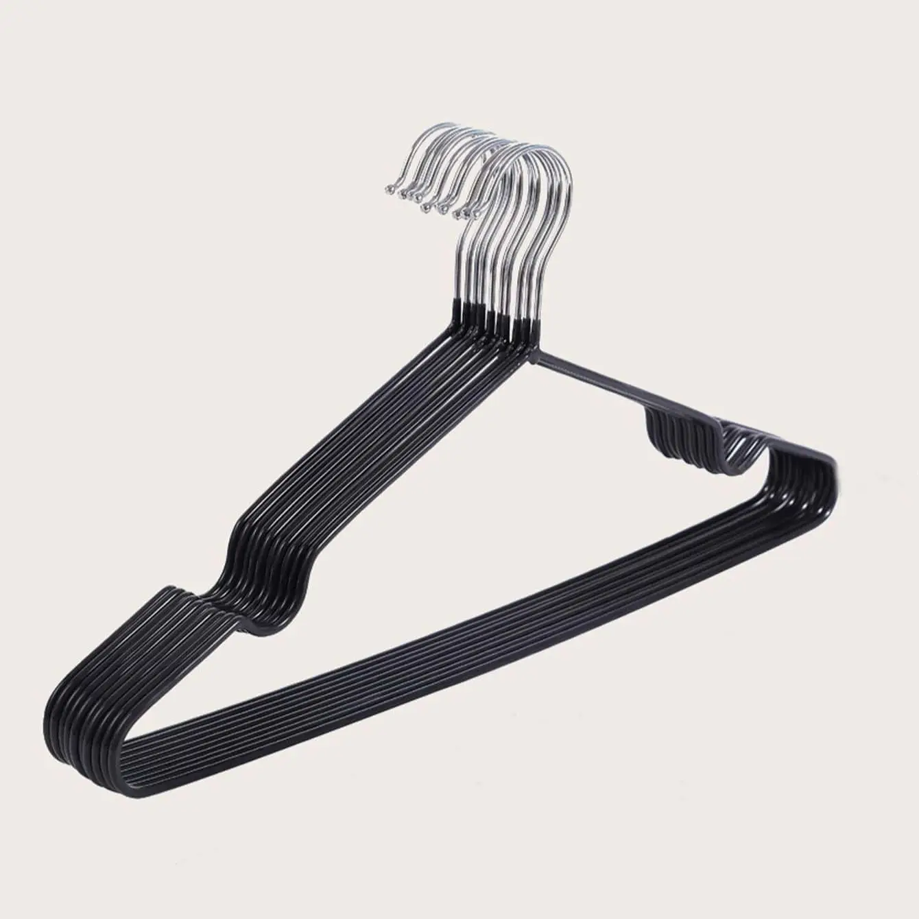 10pcs non-slip drying metal hanger