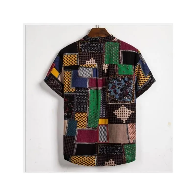 

Летние мужские футболки Stand Fit Long Velvet Cotton Youth Faion ort Sve Повседневная одежда с цветочным принтом и растением ort Sve ...