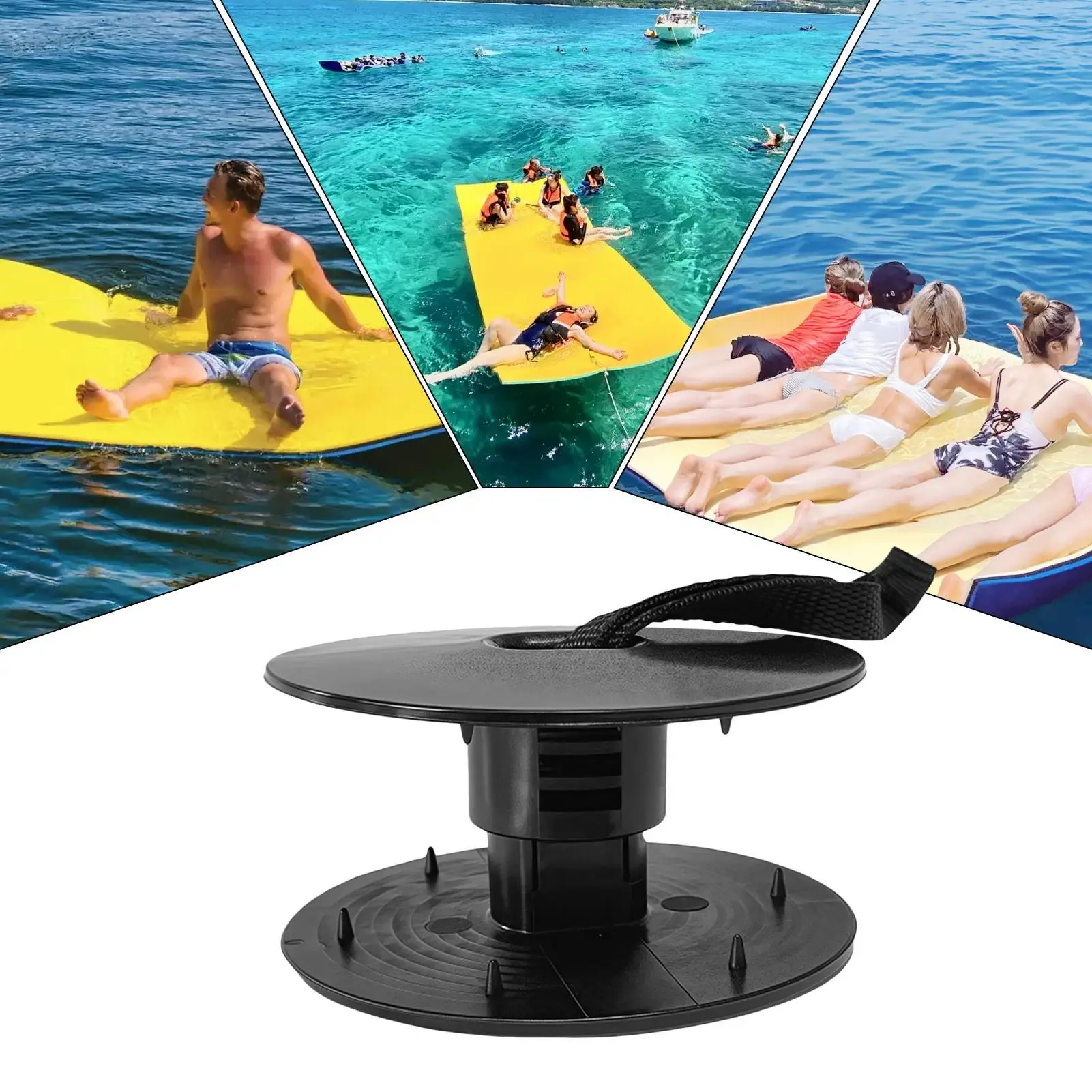 Tapis flottant en mousse, cordon Portable de sécurité robuste pour la navigation de plaisance, le lac, l'eau, la natation, la plage, le kayak