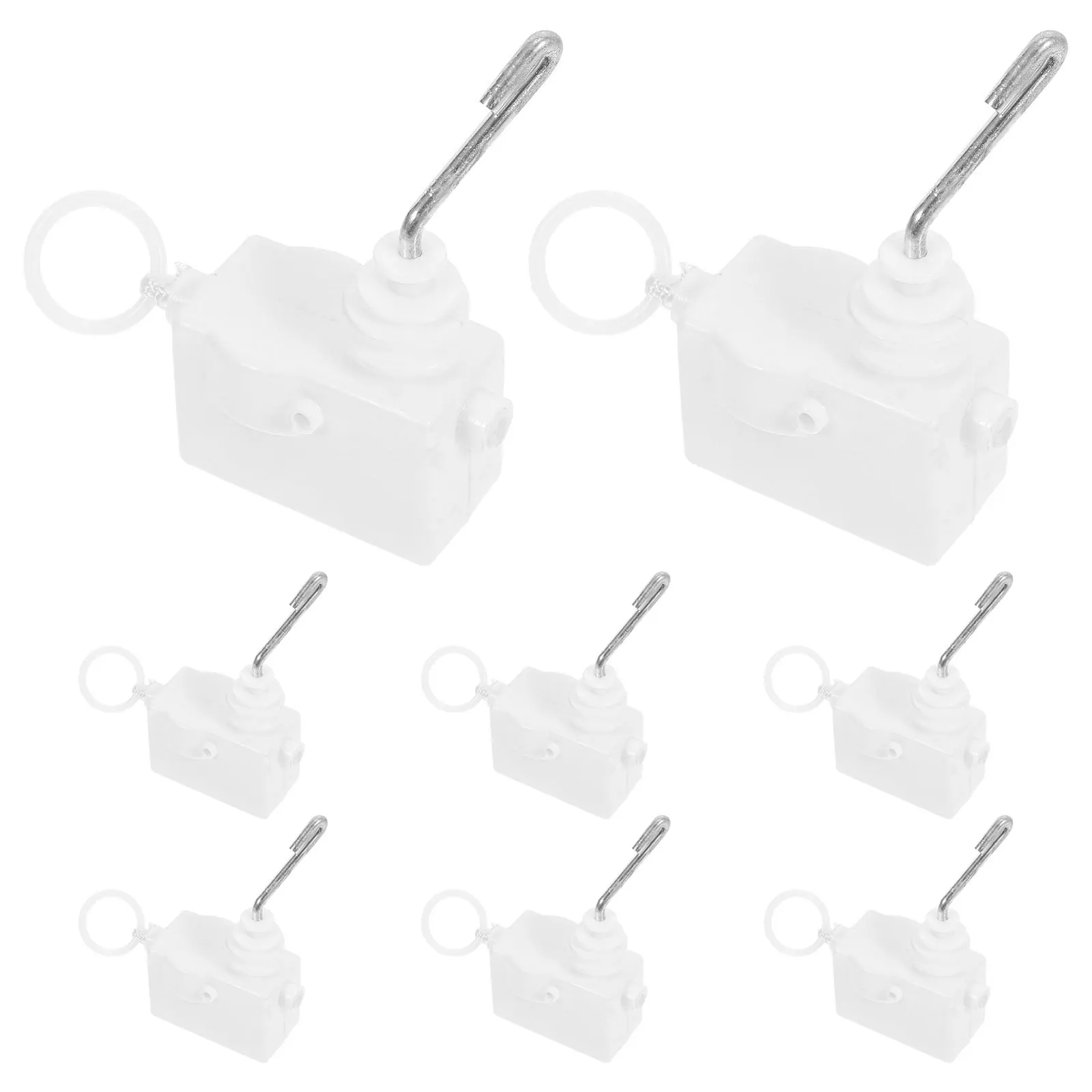 

8Pcs Pull String Wagging Tail Mechanism Wind-Up Clockwork Movement for DIY Stuffed Animal Motorized Wing Action Parts