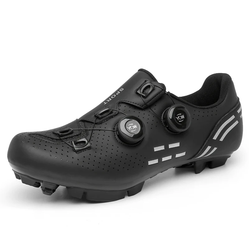 Cycling Shoes Men's Mountain Bike And Road Cycling Shoes,Lightweight And Breathable,Suitable For Speed Riding, Off-road, SPD-MTB