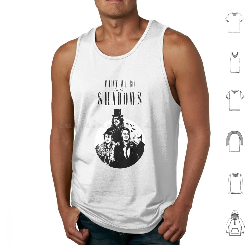 ما نفعله في الظلال تانك القمم طباعة القطن Laszlo Cravensworth Halloween Guillermo الفكاهة Taika Waititi Lazlo