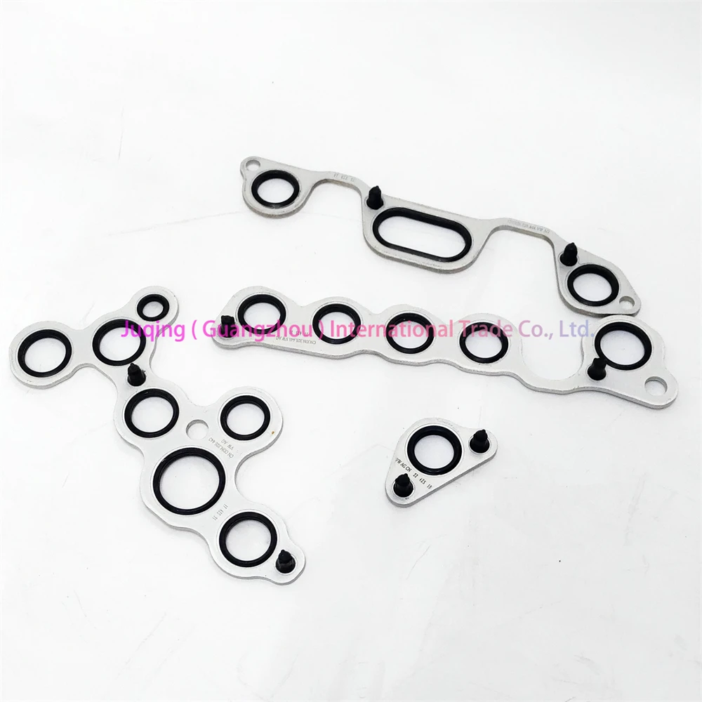 0DN 0CK Gasket Badan Katup Transmisi Otomatis untuk VW Audi A4 A5 A6 A7 Q5 B9 DL382 7 Kecepatan Gasket Pelat Baja Aksesori Mobil