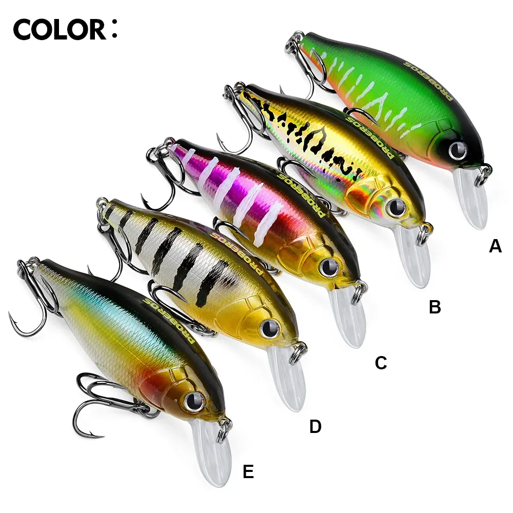 PROBEROS Crankbait 7.5cm-14g Floating Hard Bait Topwater Fishing Lure Artificial Wobbler Bass Isca Noisy Swimbait Fishing Tackle