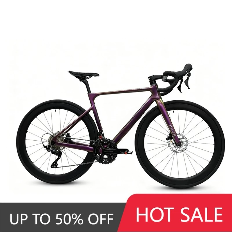 

TTY TTYCMF01 Mountain Bike 12-speed carbon fiber frame with disc brakes and shock front forks for off-road and long-distance rid