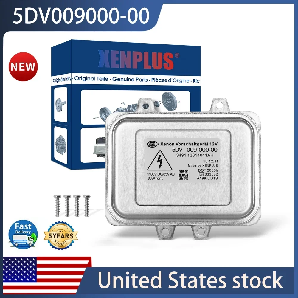 Xenplus NEW 5DV009000-00 5DV009000-01 63126937223 6224J2 for 07-13 Escalade Mercedes CLK W209 Xenon Headlight Ballast OEM