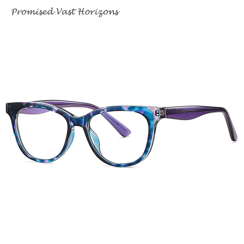 Hot Selling Children's Boy Girl Unsex Progressive Candy Colored Frames for Teenagers Printed Gradient Spring Temples Eyeglasses