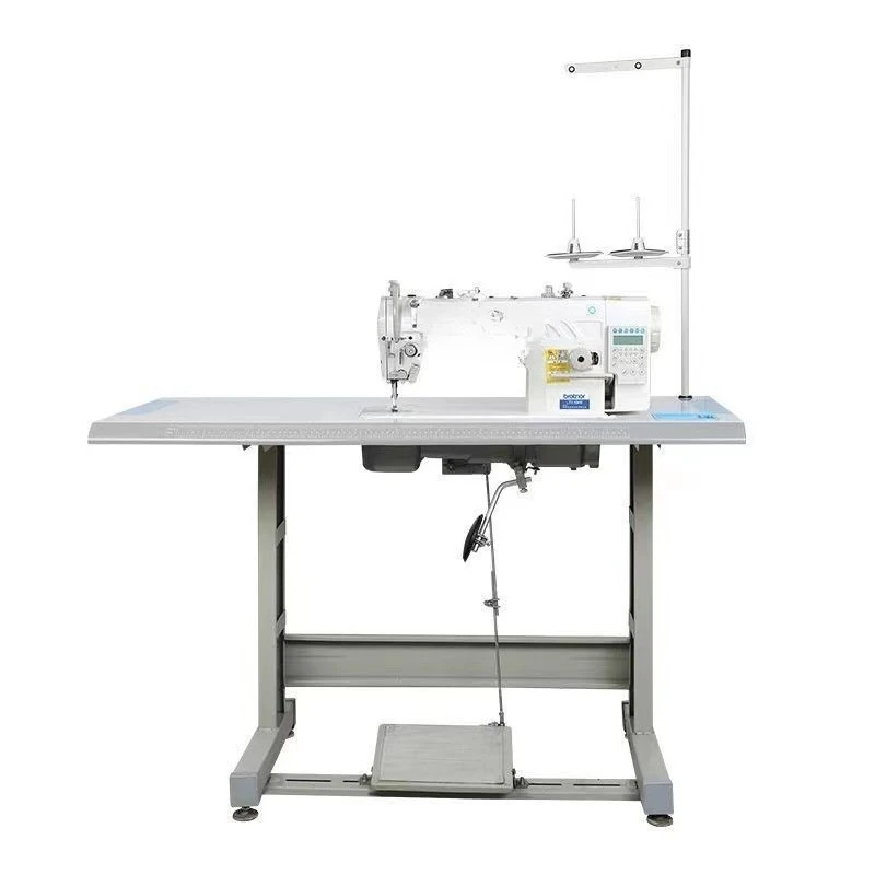 

New fully automatic Hong Kong joint venture computer sewing machine industrial electric flat sewing home computer cart thick