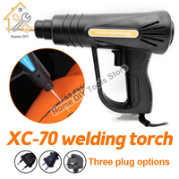 70W HOT Stapler Plastic Welder Heat Gun Plastic Welding Machine Bumper Soldering Iron Staples Bumper Repair Car Tools Kit