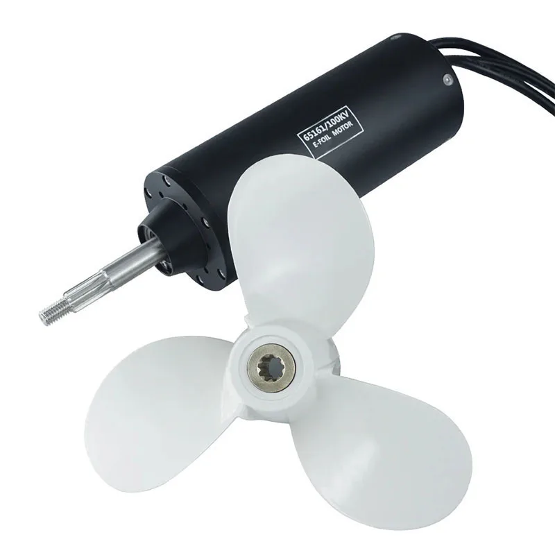 

FLIER IP67 60KV 6000W 6KW IP68 Underwater Inrunner Brushless DC Motor 65161 Motor for Surfing Boat Underwater Thruster