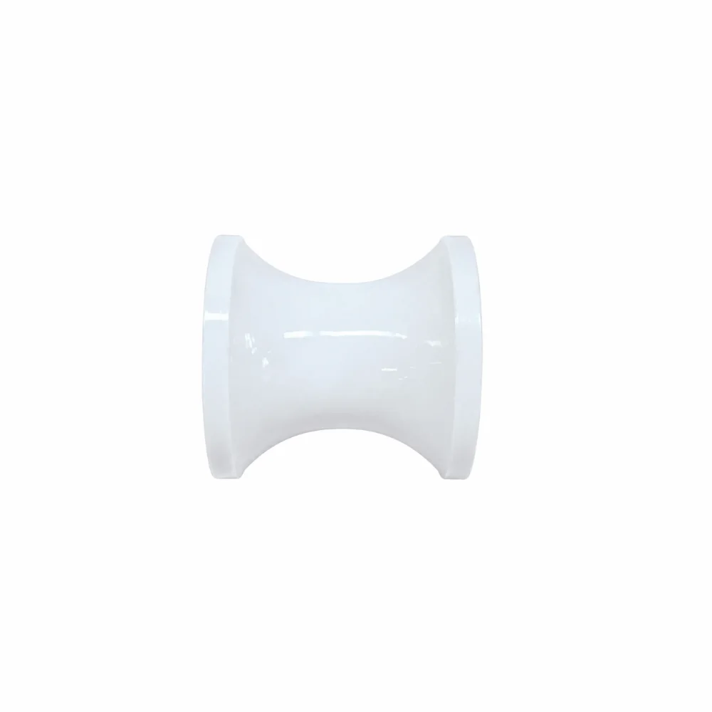 Strong Load Bearing 51mm Length Boat Trailer Roller 8mm Hole White Bow Stop Roller Heavy Duty Nylon Roller Motorboats