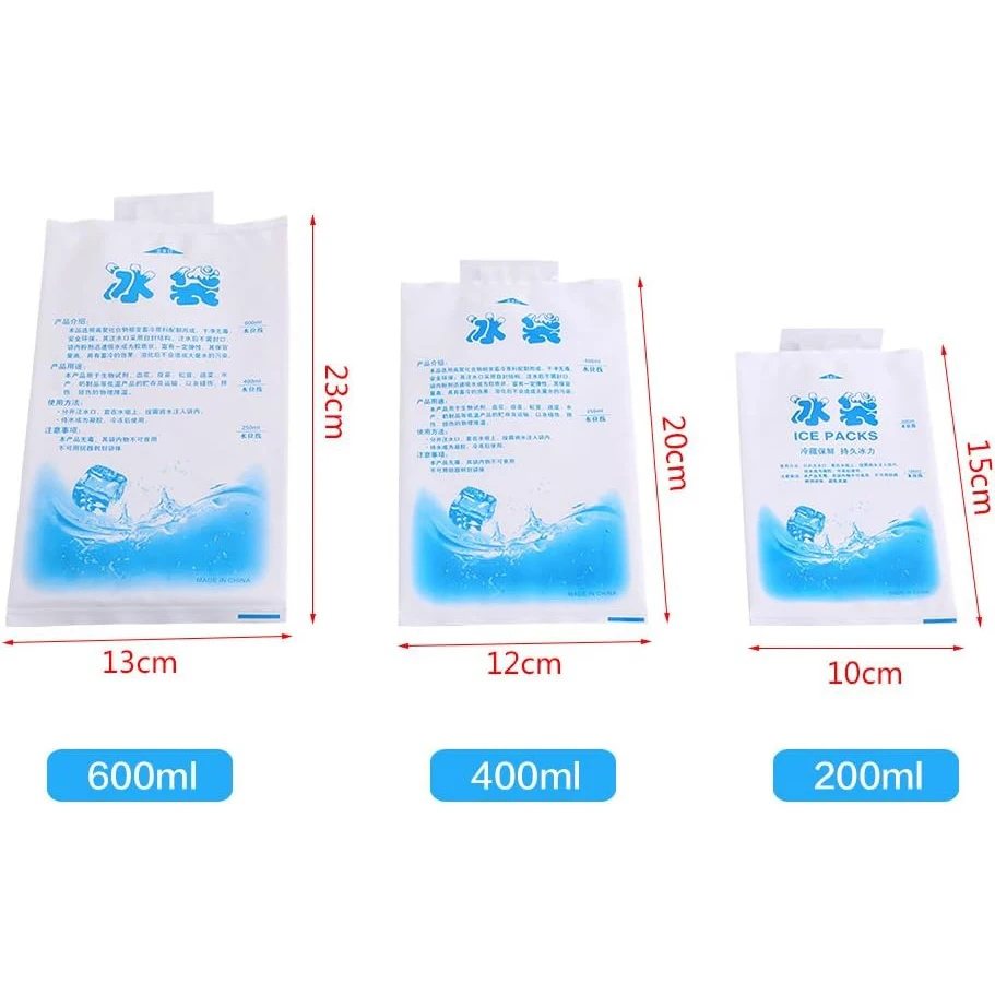 10pcs Gel Ice Packs Reusable Cold Compress Packs for Injuries, Pain Relief,Safe Eco-Friendly Hot and Cold Gel Packs