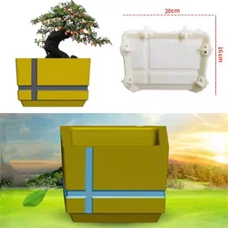 Rectangular Cement Flower Pot Mould Bonsai Abrasives Thickened King Oval New
