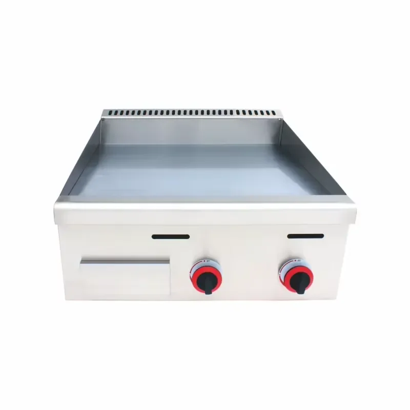 Top Selling Restaurant 16mm Thick Heavy Stainless Steel Griddle Commercial Tabletop Griddle