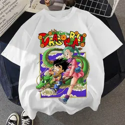 Dragon Ball Kids T-shirt Goku Cartoon Anime Printed Hot Selling Boys Girls Clothes Short Sleeve Cotton Tees Baby Toddler Tops