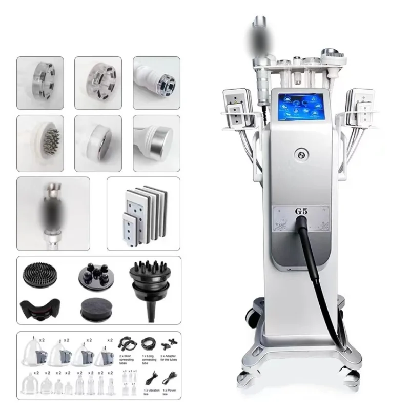 10-in-1 Multifunctional Rolling Massage Handle with Cup Breast Enhancement and Slimming Machine G5 Vibration Machine Luxurious