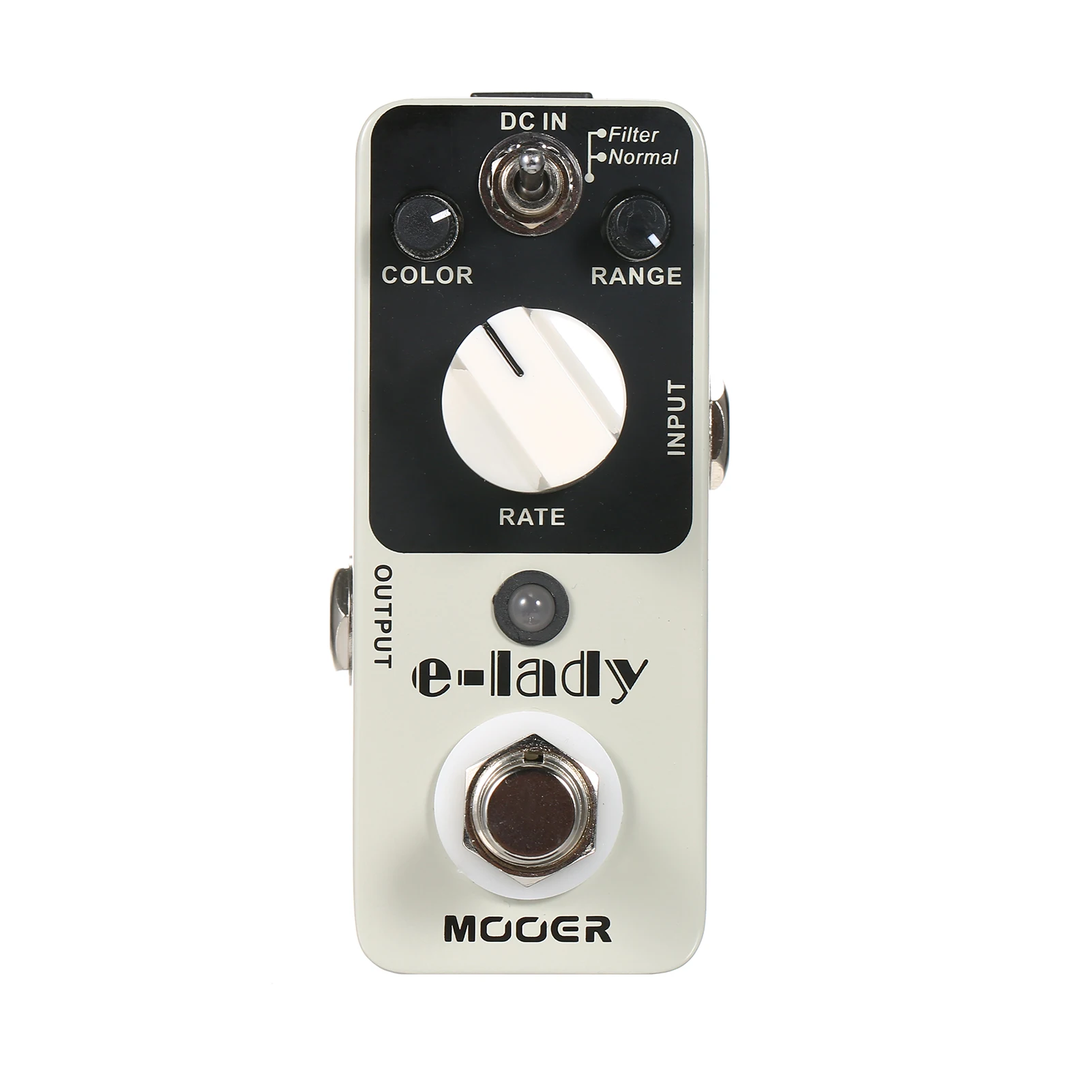 MOOER E-Lady Guitar Effects Pedal Analog Flanger 2 Modes Normal Filter True Bypass Full Metal Shell Guitar Effects Accessories