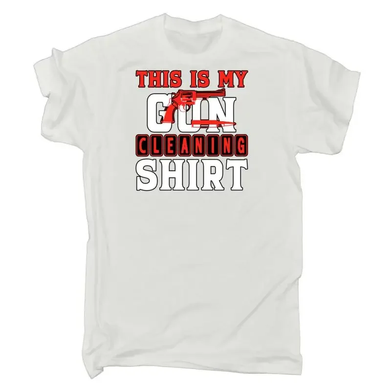 This Is My Gun Cleaning T Shirt Mens Funny Novelty